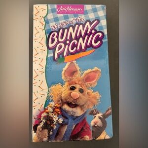 Jim Henson Tale Of The Bunny Picnic Vtg VHS 1993